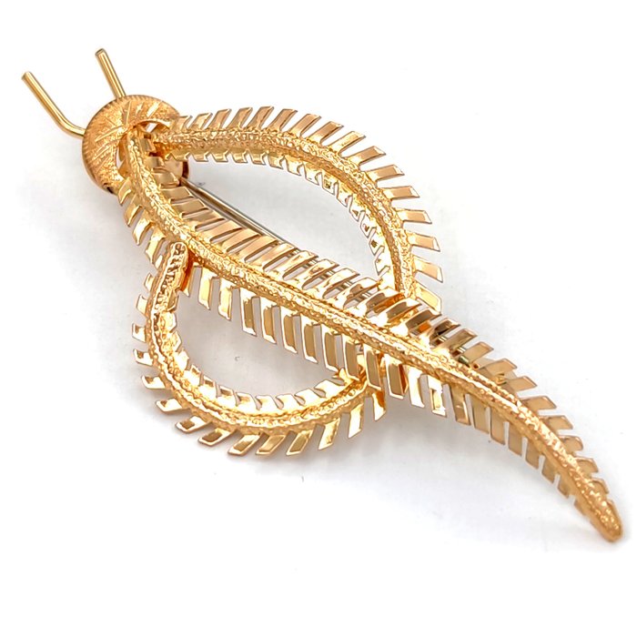 Preview of the first image of UnoAErre - 18 kt. Yellow gold - Brooch.