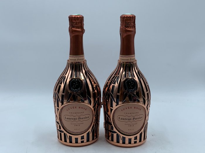 Laurent-Perrier, Cuvée Rosé "Bambou" Limited Edition - Champagne - 2 Flaschen (0,75 l)