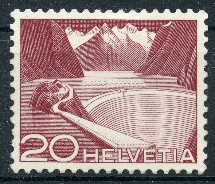 Preview of the first image of Switzerland 1949 - So-called "Urtype" Zu. 301 / Mi. 533I.