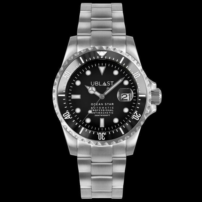 Preview of the first image of Ublast - Ocean Star Professional - UBOSS45BK - Sub 200 ATM - Men - New.