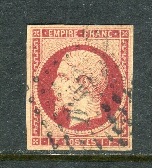 Preview of the first image of France 1853 - Superbe & Rare N° 18.