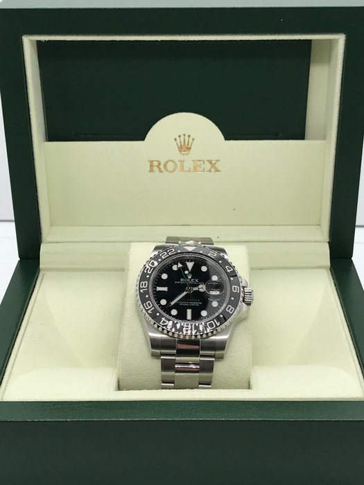 Preview of the first image of Rolex - GMT MASTER II - 116710LN - Unisex - 2000-2010.