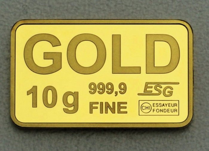10 grams - Χρυσός - Valcambi