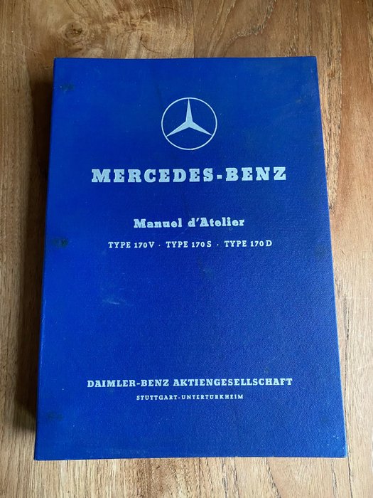Image 2 of Documentation - Werkplaatshandboek en folders - Mercedes-Benz - 1950-1960