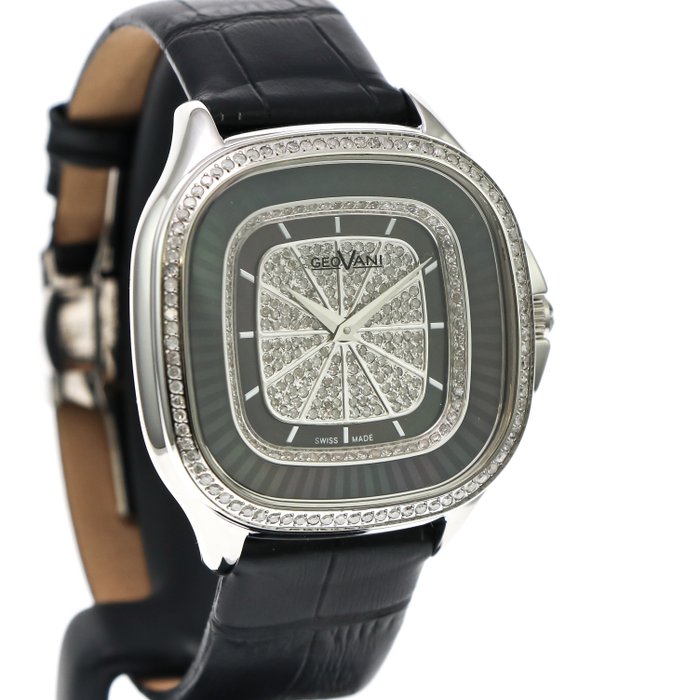 Image 3 of GEOVANI - Swiss Diamond Watch - GOL526-SL-DD-8 "NO RESERVE PRICE" - Women - 2011-present