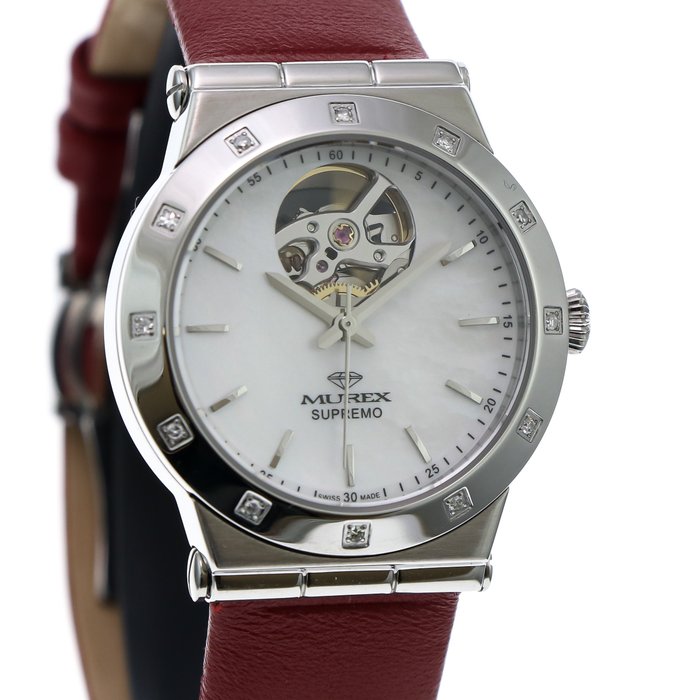 Preview of the first image of Murex - SUPREMO Automatic Diamond - MUA652-SL-D-5 "NO RESERVE PRICE" - Women - 2011-present.
