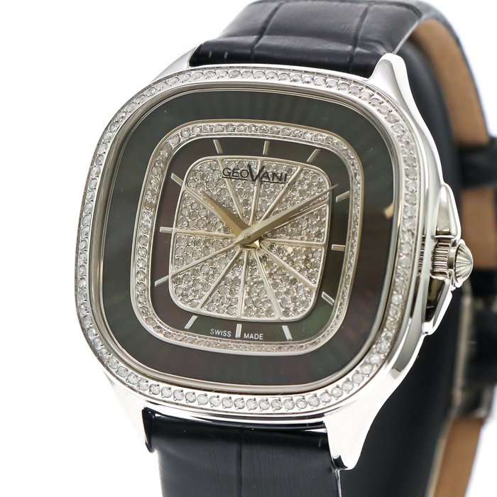 Image 2 of GEOVANI - Swiss Diamond Watch - GOL526-SL-DD-8 "NO RESERVE PRICE" - Women - 2011-present