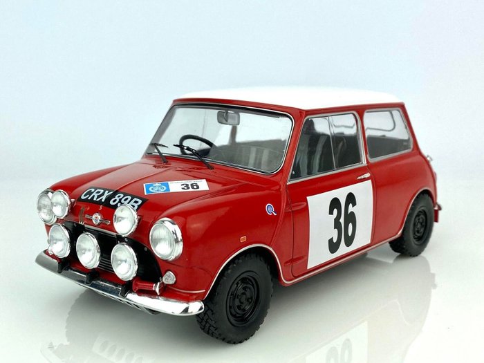 Image 3 of IXO Models - 1:18 - Mini Cooper S #36 RAC Rally 1965 - T. Fall / R. Crellin