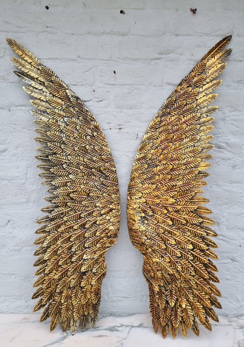 Figuur - Angel wings  (2) - Staal