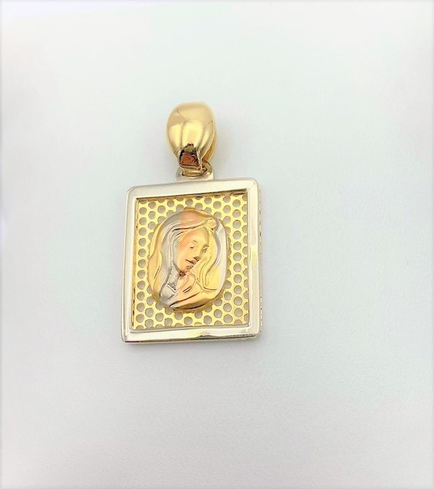 Image 3 of 18 kt. Pink gold, White gold, Yellow gold - Pendant