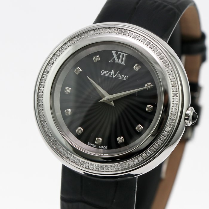 Image 2 of GEOVANI - Swiss Diamond Watch - GOL527-SL-D-8 "NO RESERVE PRICE" - Women - 2011-present
