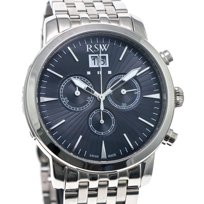 RSW - Swiss chronograph - RSWC111-SS-9 - Ohne Mindestpreis - Herren - 2011-heute