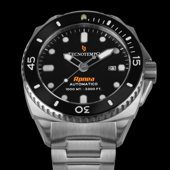 Image 3 of Tecnotempo - "NO RISERVE PRICE" - Diver "Apnea" 1000 mt. Professional Sub - TT.1000AP.AN (Black) -