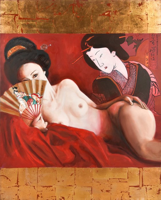 Louis Nagelkerke (1949) - Geisha II