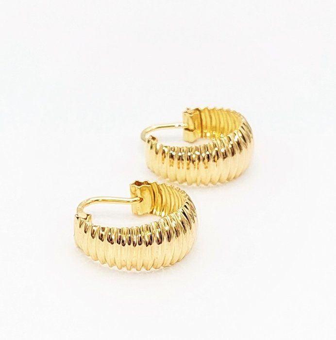 Preview of the first image of 18 kt. Yellow gold - Earrings.