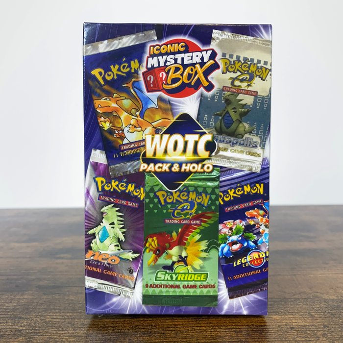 Iconic Mystery Box – WOTC Vintage Booster Pack EN PSA Graded Holo Card – Pokémon