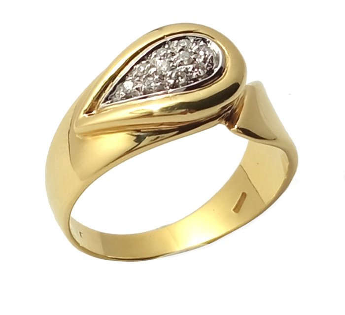 Anello oro donna, anello 18 carati