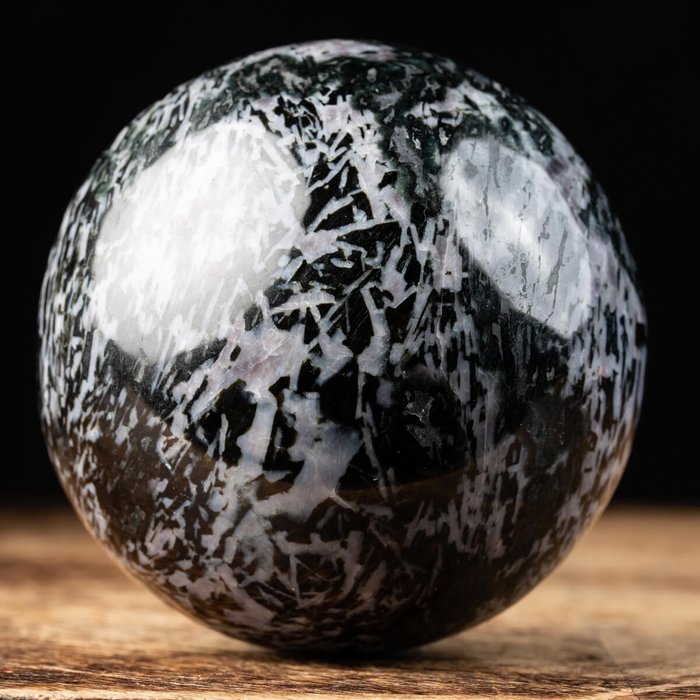 Top Quality Indigo Gabbro Sphere from Madagascar - 102×102×102 mm - 1635 g