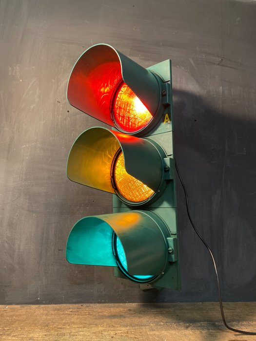 灯具 - 90年代街道交通 - 红绿灯