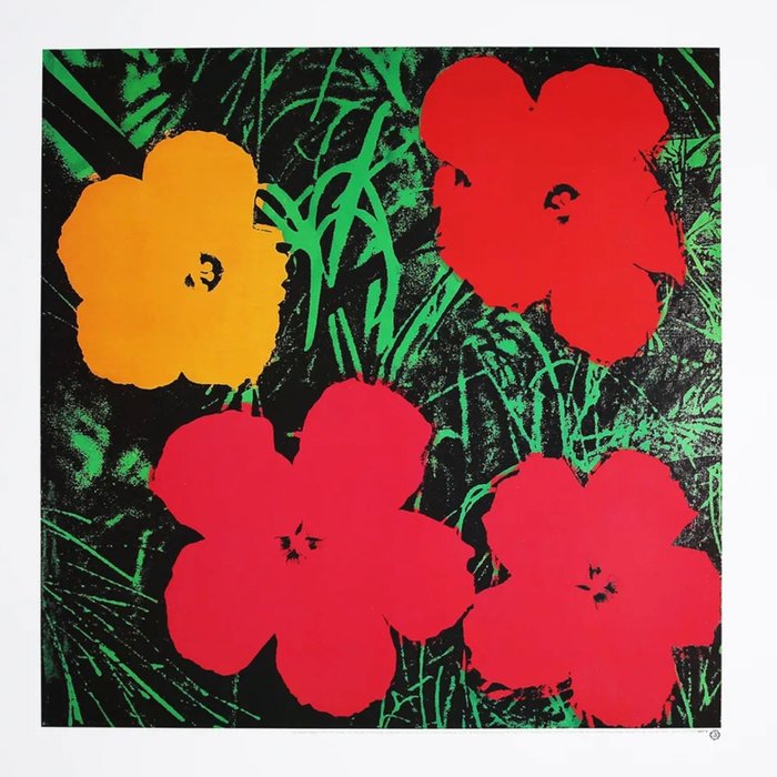 Andy Warhol (after) - Flowers (XL Size) - Te Neues licensed offset print