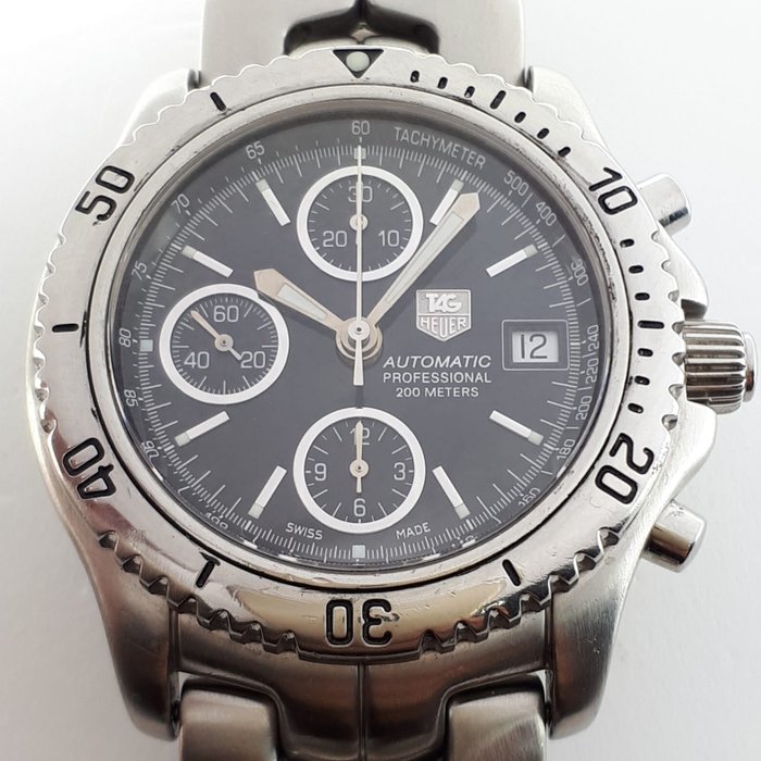 TAG Heuer - Link Calibre 16 Chronograph Automatic - CT2111 - Heren - 2000-2010