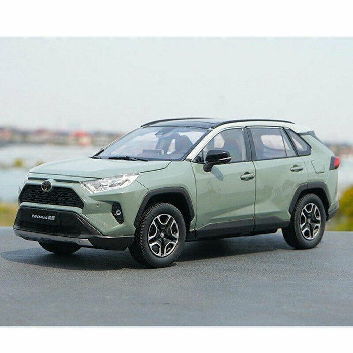 Preview of the first image of Paudi Model - 1:18 - Toyota RAV4 - 2019 - Toyota dealer uitgave.