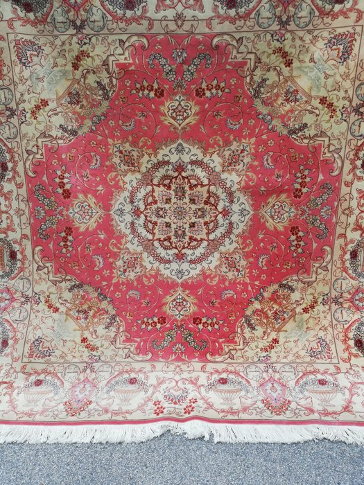 大不里士 60 raj 超细丝混纺，波斯语 - 地毯 - 200 cm - 200 cm