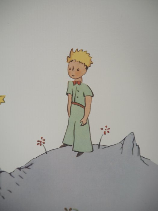 Image 2 of Antoine de Saint-Exupéry (d'après) - Le petit prince sur l'astéroïde
