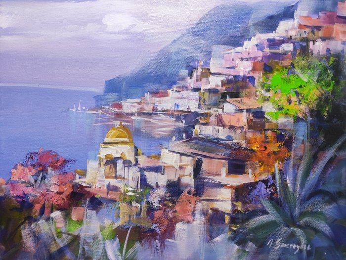Mario Smeraglia (1950) - Mediterranean coast - Catawiki