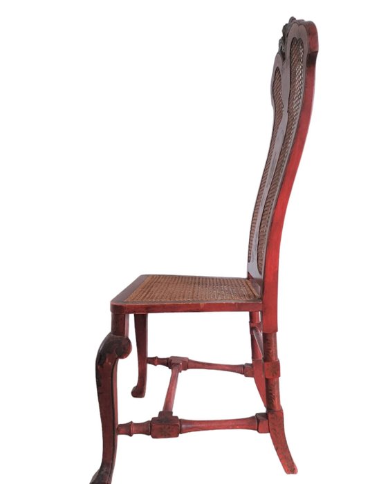Image 3 of Chinoiserie chairs (2) - Wood - 19th century