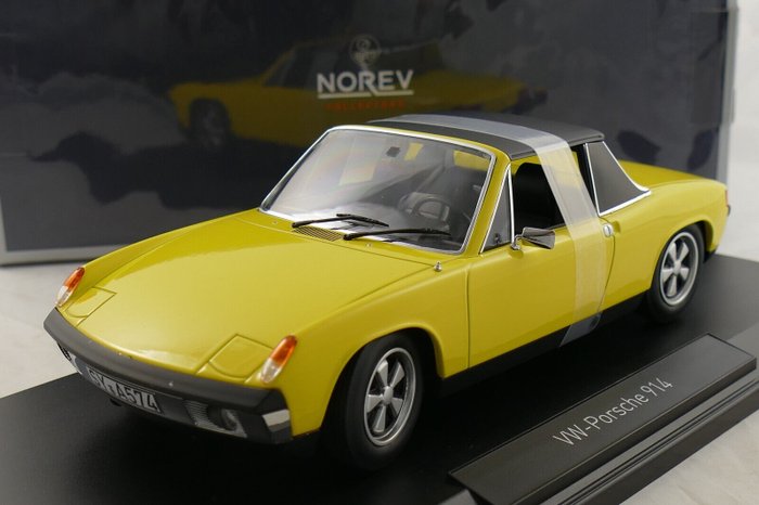 Norev 1:18 - 模型汽车 -VW Porsche 914-6  - 1973