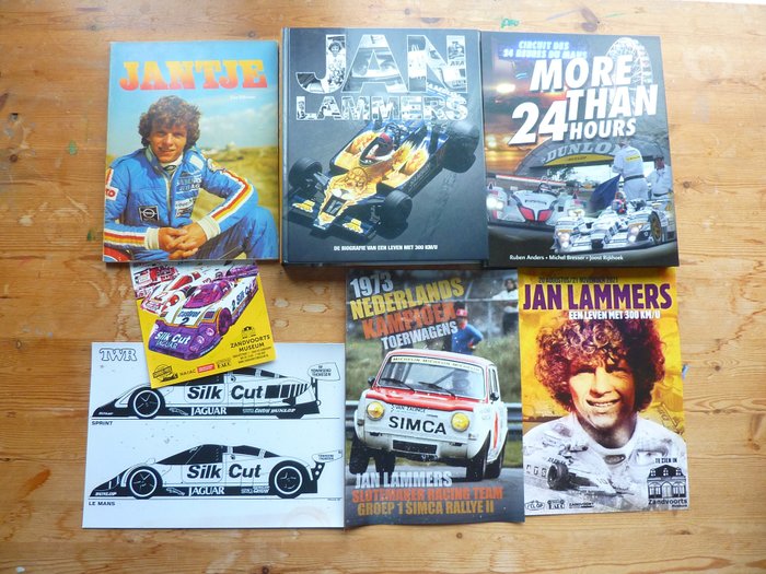 Boeken – Jan Lammers – Jaguar, Porsche, BMW, Renault, Shadow, ATS, March, Simca, Ralt, Dome etc.