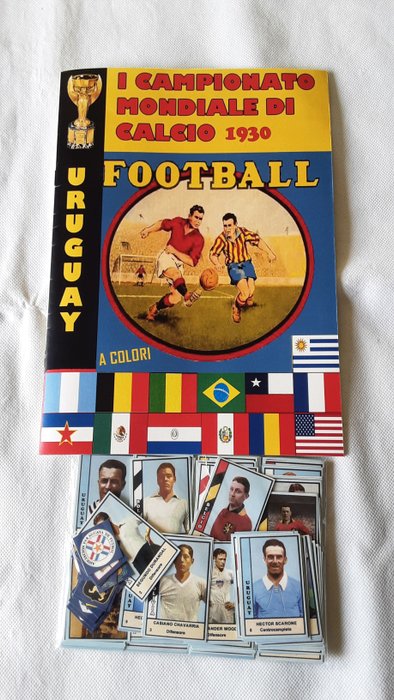Variant Panini - World Cup Uruguay 1930 - 1 Empty album + complete loose sticker set