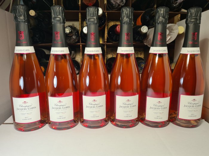 Jacques Copin - Jacque Copin - 香槟地 Rosé - 6 Bottles (0.75L)