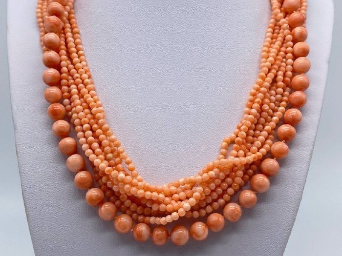 Image 3 of 18 kt. Gold - Necklace Coral