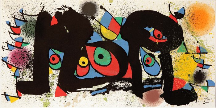 Joan Miro (1893-1983) - Les poussins