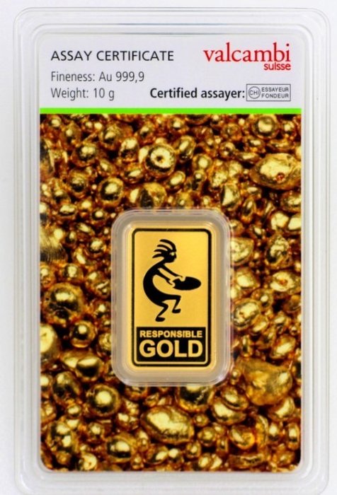 10 grams - Gold - Valcambi