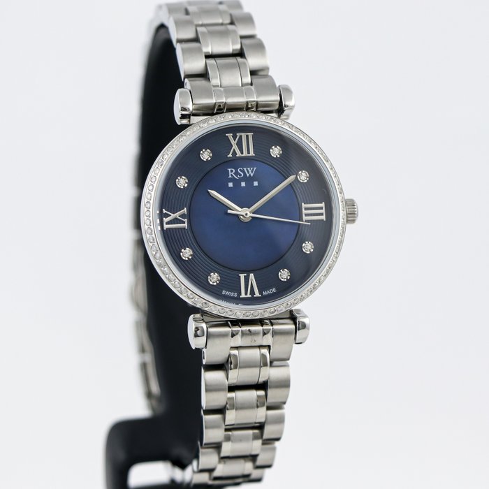 Image 3 of RSW - Swiss Diamond Watch - NO RESERVE PRICE - RSWL141-SS-D-9 - Women - 2011-present