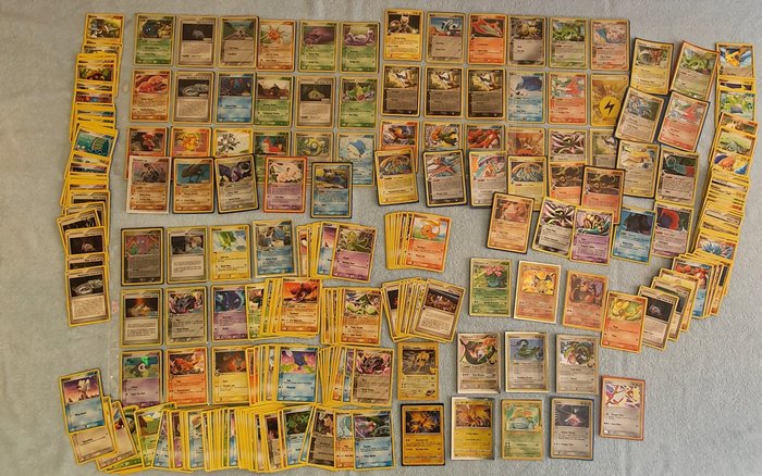 Wizards of The Coast - Pokémon - Verzameling POKEMON Cards EX Ruby & Sapphire 3x Sets + Rayquaza, Zapdos, Mew, Charizard Lot 400+ cards NM ENG - 1999