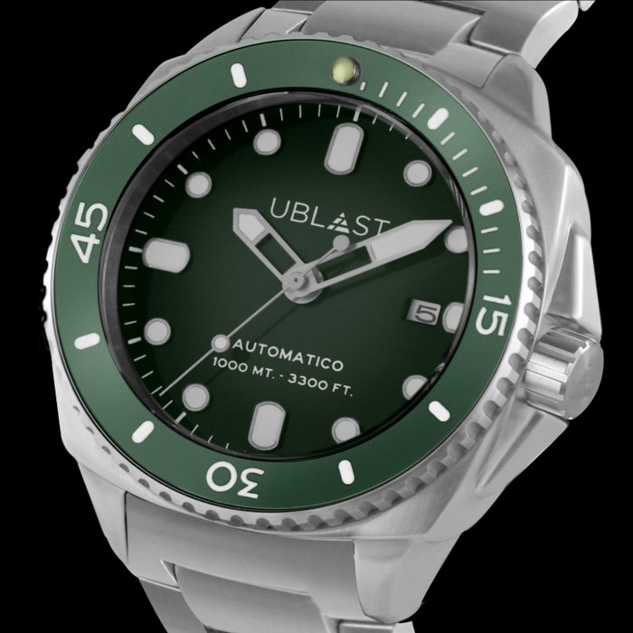 Image 2 of Ublast - SeaStrong Green Automatic - UBSS46SGN - Sub 100 ATM - Men - New