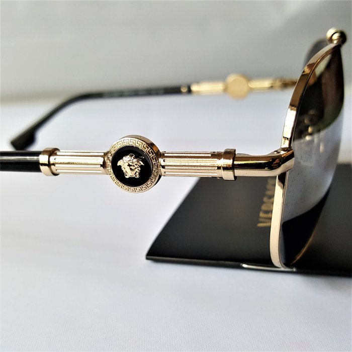 Versace – Special Medusa Edition – Gold Aviator – New – Zonnebril