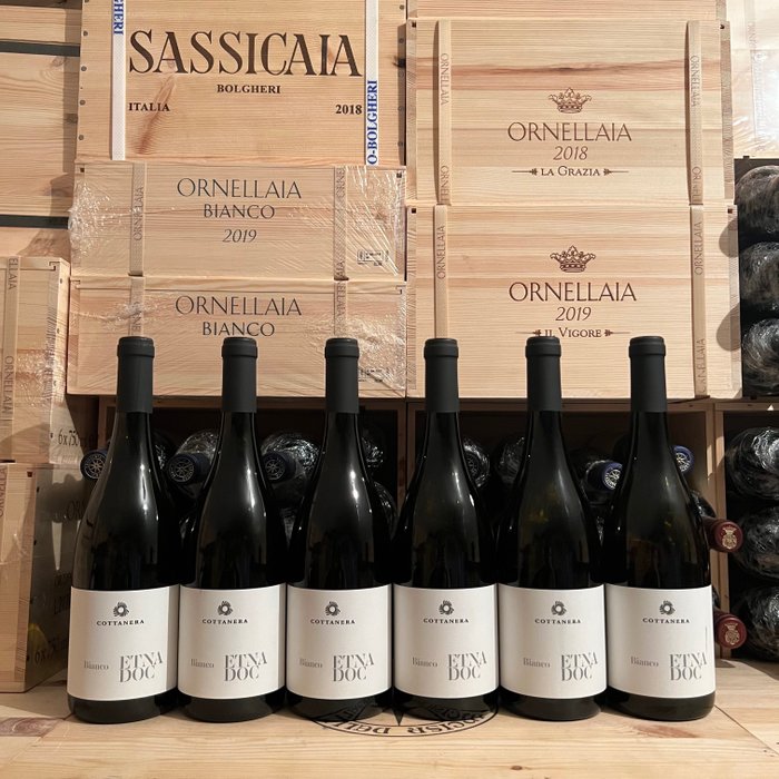 2022 Cottanera, Etna Bianco DOC - Szicília - 6 Bottles (0.75L)