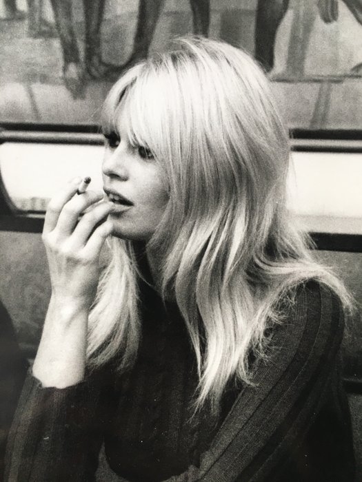  - Photo Brigitte Bardot x ( 4 ) Sipa Press playboy 1959-1966 vintage