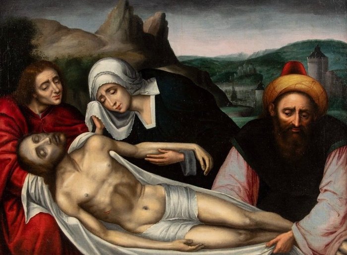 Jan Massys (c. 1510-c. 1575) and workshop - Lamentation of Christ