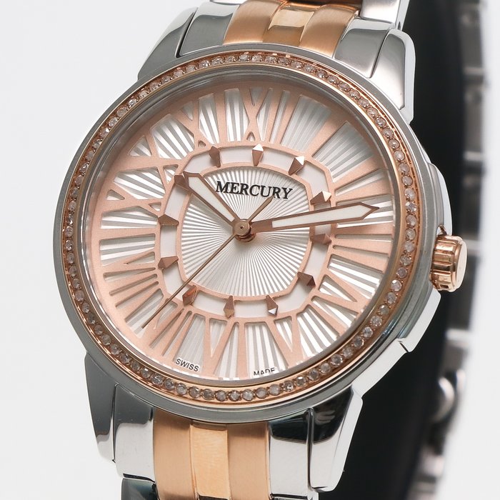 Image 2 of MERCURY - Swiss Diamond Watch - ME330-SR-D-1 "NO RESERVE PRICE" - Women - 2011-present
