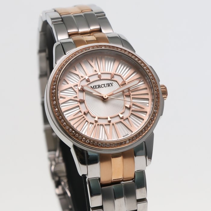 Image 3 of MERCURY - Swiss Diamond Watch - ME330-SR-D-1 "NO RESERVE PRICE" - Women - 2011-present