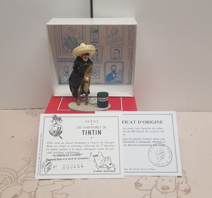 Tintin - Figurine Pixi 4570 - Caporal Diaz et le baril de - Catawiki