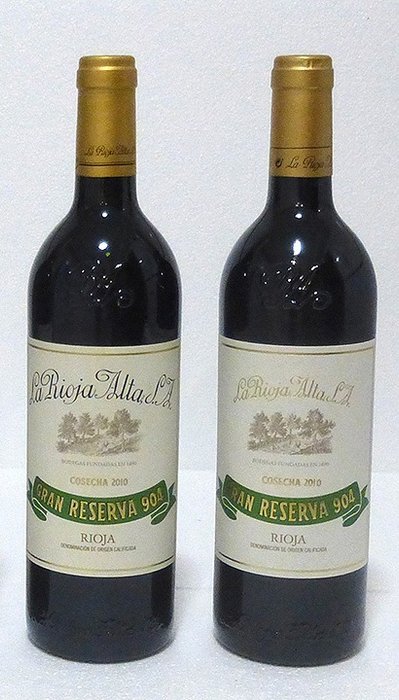 2010 La Rioja Alta, Gran Reserva 904 - La Rioja Gran Reserva - 2 Bottles (0.75L)