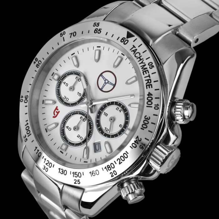 Tecnotempo® - Chronograph 10ATM - Special Edition "ChronoSteering"- Limited 100PCS- - TT.100V.G2 - 男士 - 2011至今