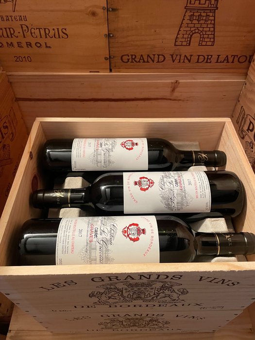 2017 Château Plegat La Gravière - Graves - 12 Bottiglie (0,75 L)